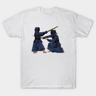 Japanese martial arts - Kendo fighters T-Shirt